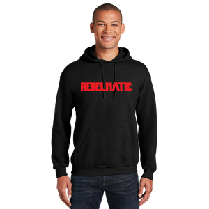 Rebelmatic black hoodie